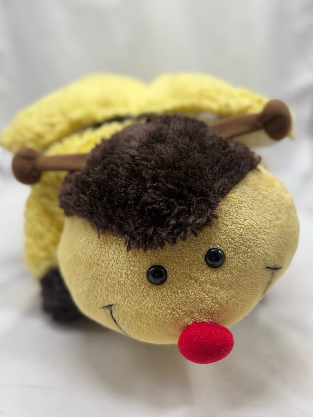 Original Pillow Pet Bumbly Bumble Bee 18" Plush Buddy Animal Soft Retired 2010